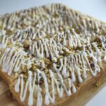 Blondie Chocolate blanco nueces y Glaseado de limon bandeja 4