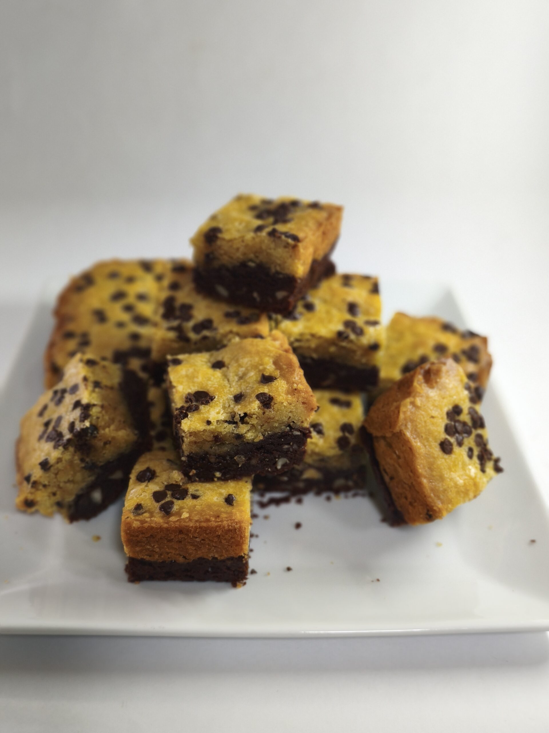 Brookies: Brownie + Galletas con nueces y chips de chocolate 5