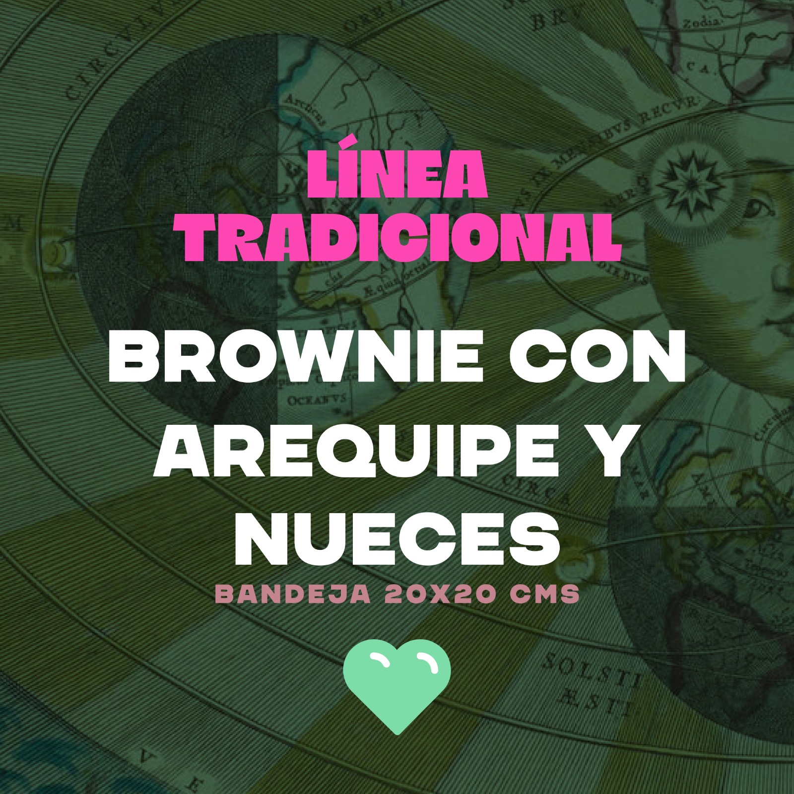 Brownie arequipe y nueces instagram