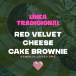 Brownie red velvet cheese cake instagram