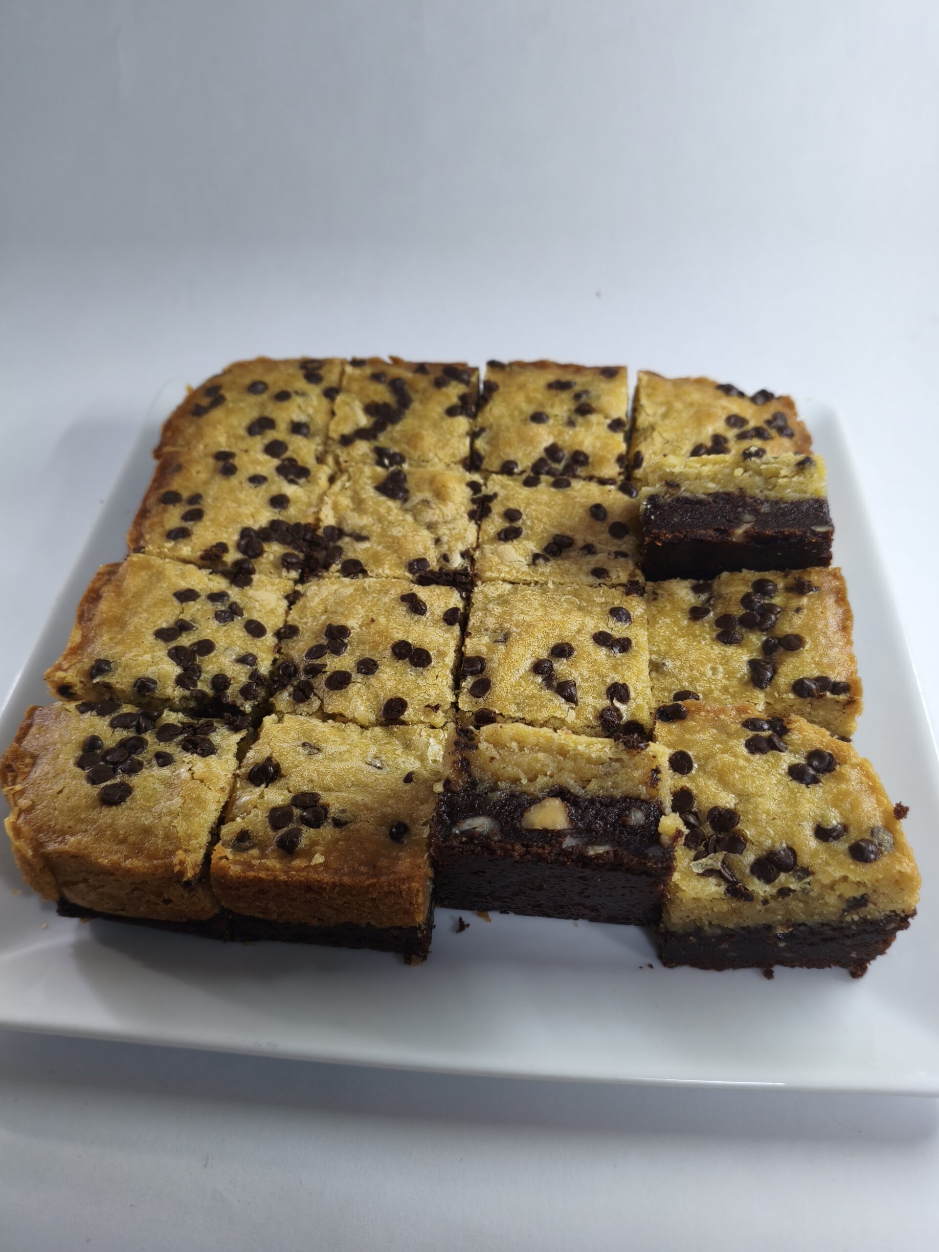 Brookies: Brownie + Galletas con nueces y chips de chocolate 4