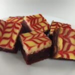 Red velvet cheese cake brownie 6