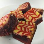 Red velvet cheese cake brownie 5