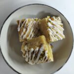 Blondie Chocolate blanco nueces y Glaseado de limon x4