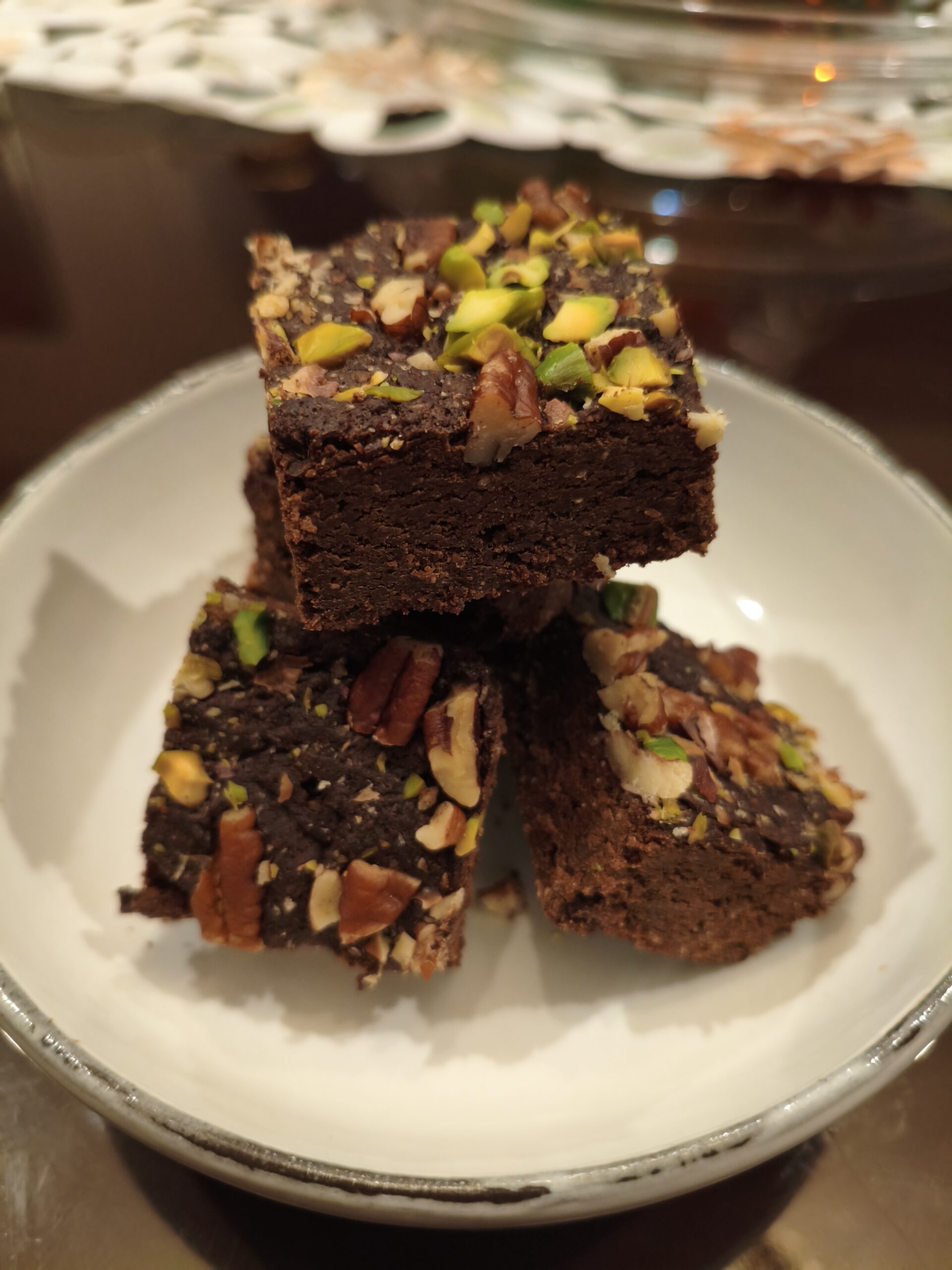 Brownie bajo en azucar x4